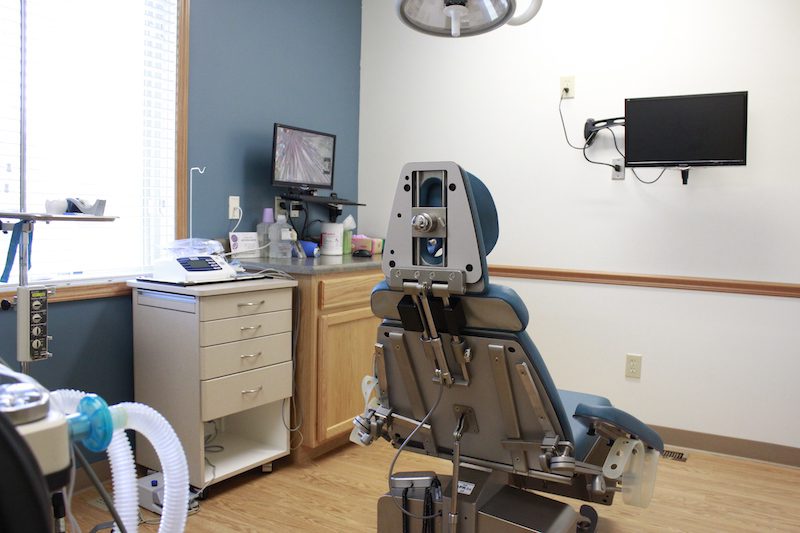 oral surgeon's chair