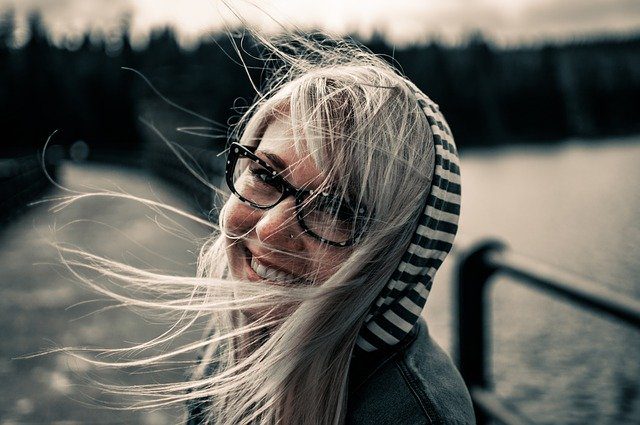 smiling woman